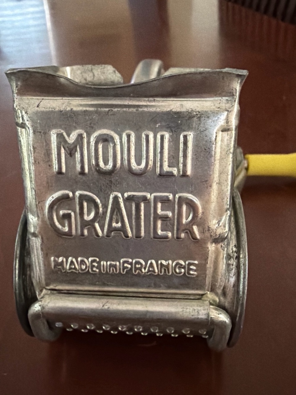 Grater - Silver Metal Handheld Grater